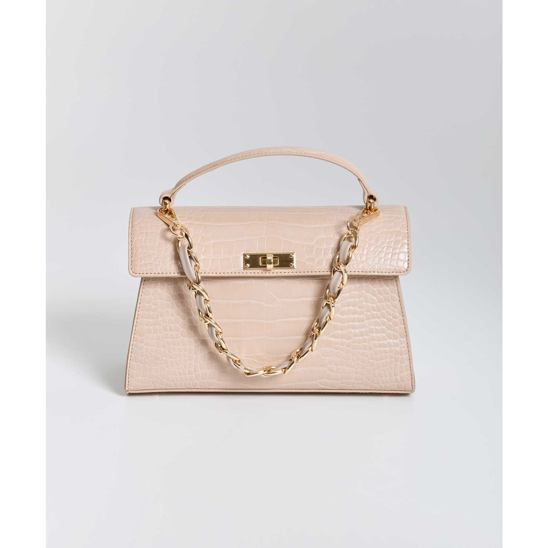 ノエラ NOELA チェーンハンドルバッグ （ベージュ） ベージュ