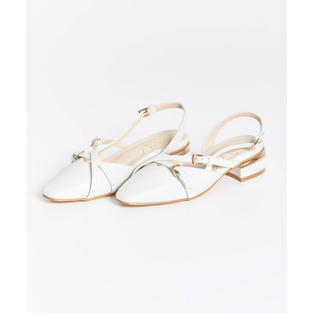 ノエラ Noela ダブルベルトパンプス