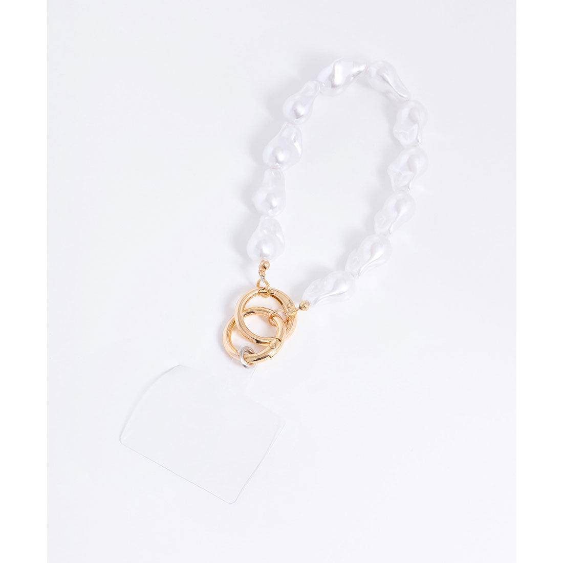 ノエラ NOELA ニュアンスパールスマホストラップ （オフホワイト） オフホワイト