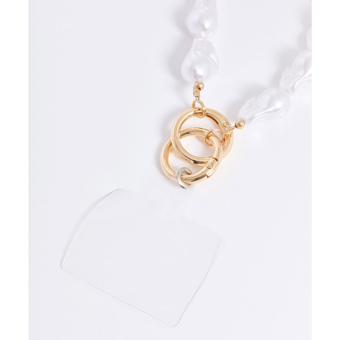 ノエラ NOELA ニュアンスパールスマホストラップ （オフホワイト） オフホワイト