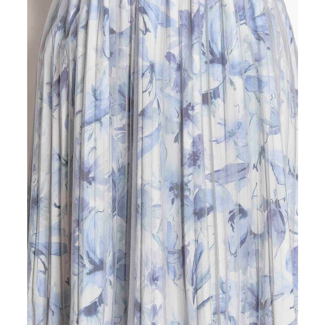 ノエラ NOELA 【15周年】フラワーニットドッキングワンピ （ブルー） ブルー