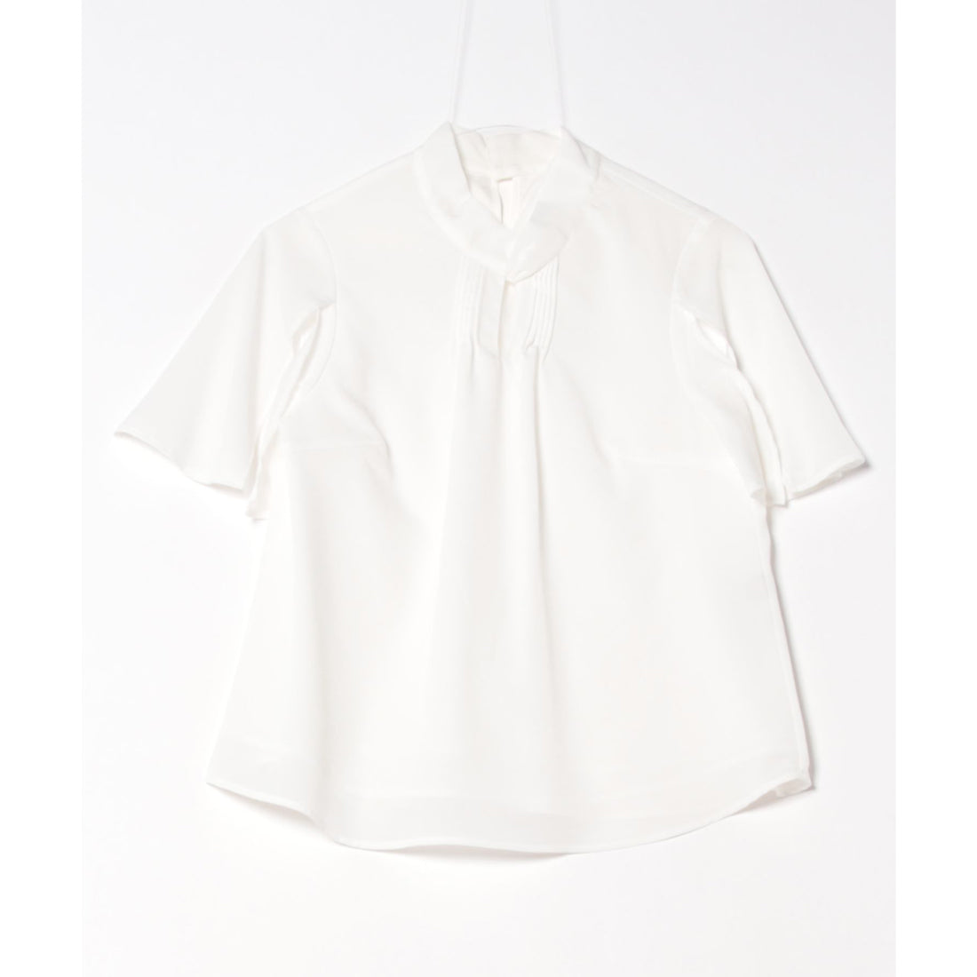 ノエラ Noela フレアスリーブツイストブラウス （オフホワイト） オフホワイト