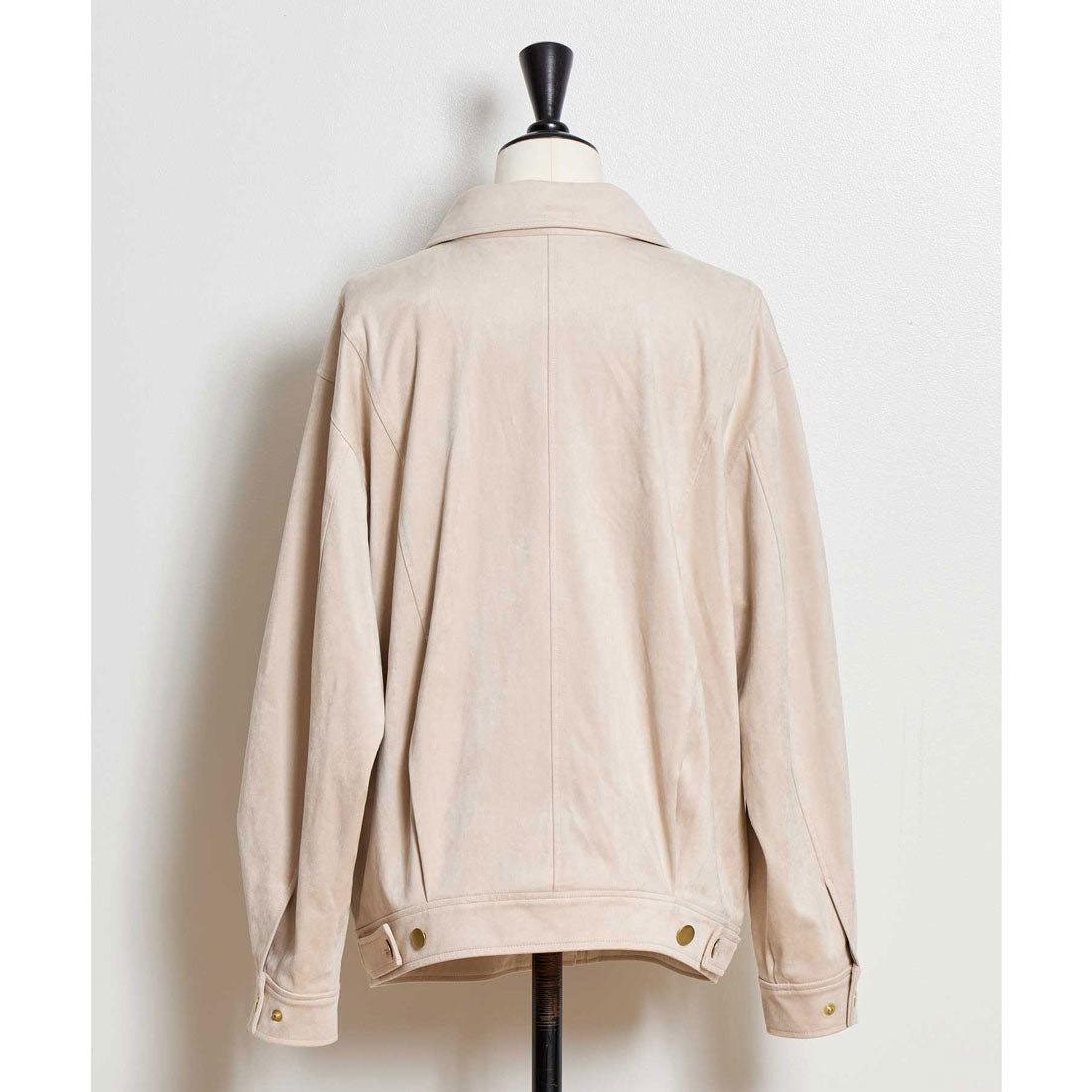 ノエラ NOELA フェイクスエードワークジャケット （ベージュ） ベージュ