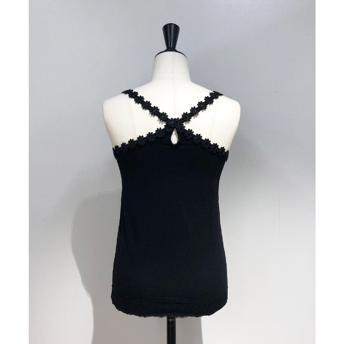 ノエラ NOELA  フラワーキャミソール （ベージュ） ベージュ