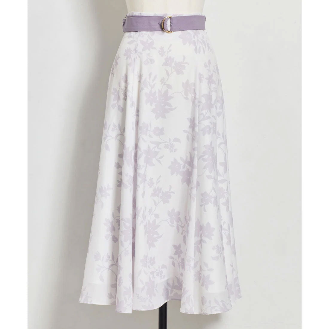 ノエラ Noela 単色花柄フレアスカート