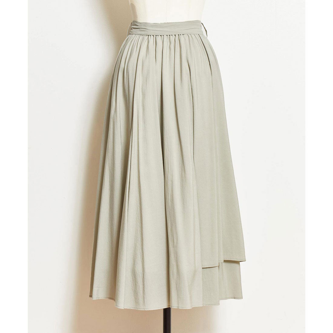 ノエラ Noela ラップボリュームスカート （ライトグリーン） ライトグリーン