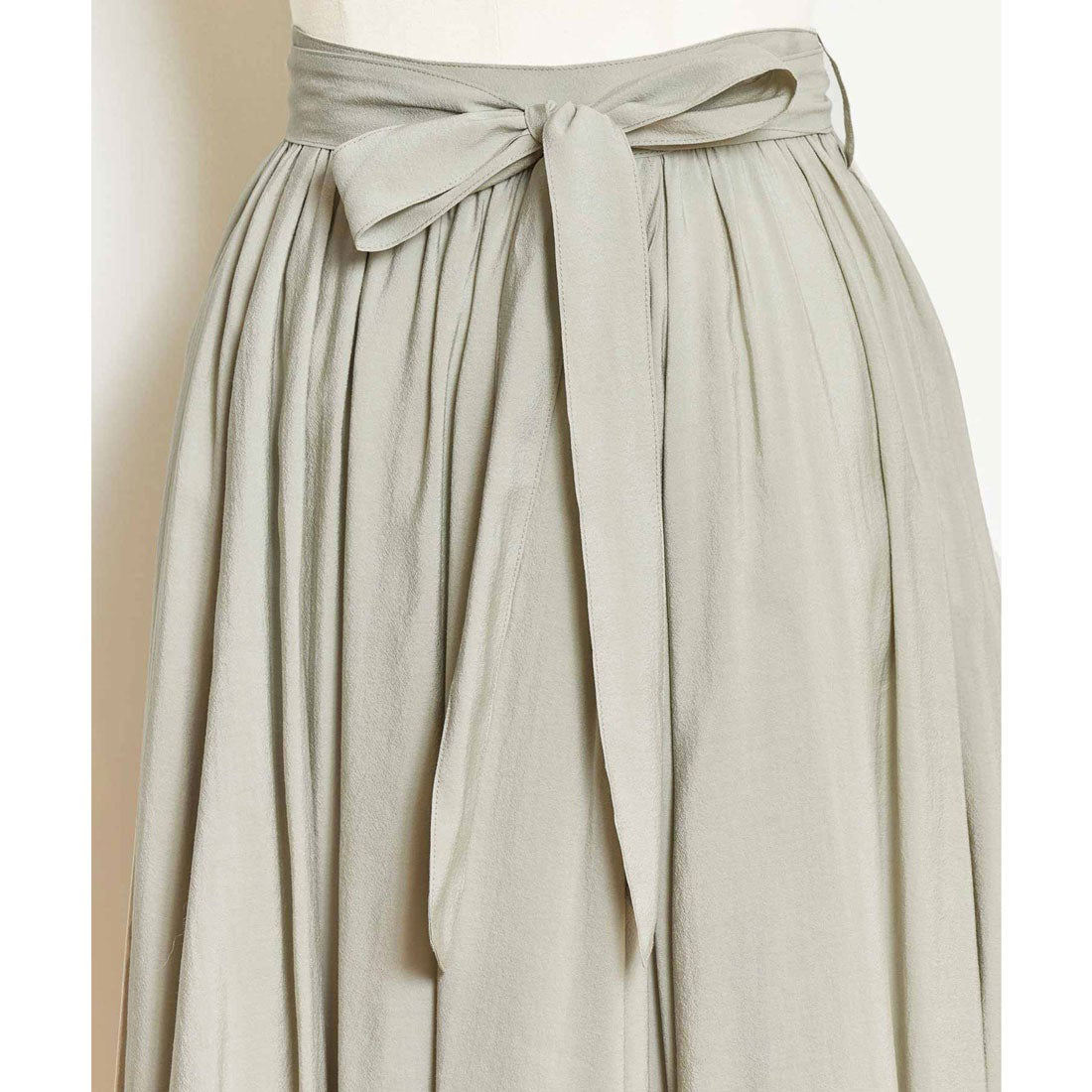 ノエラ Noela ラップボリュームスカート （ライトグリーン） ライトグリーン