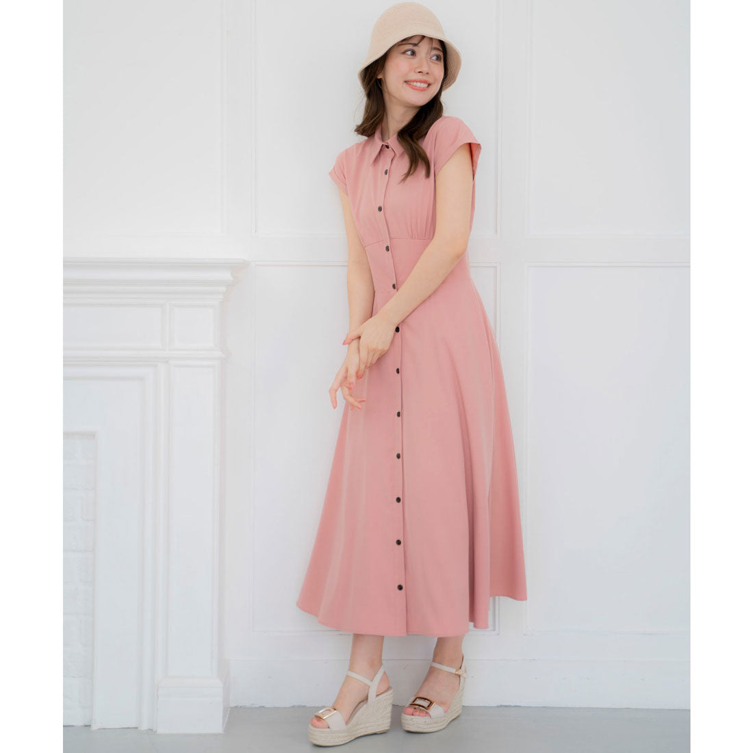 ノエラ Noela ワイドウエストワンピース