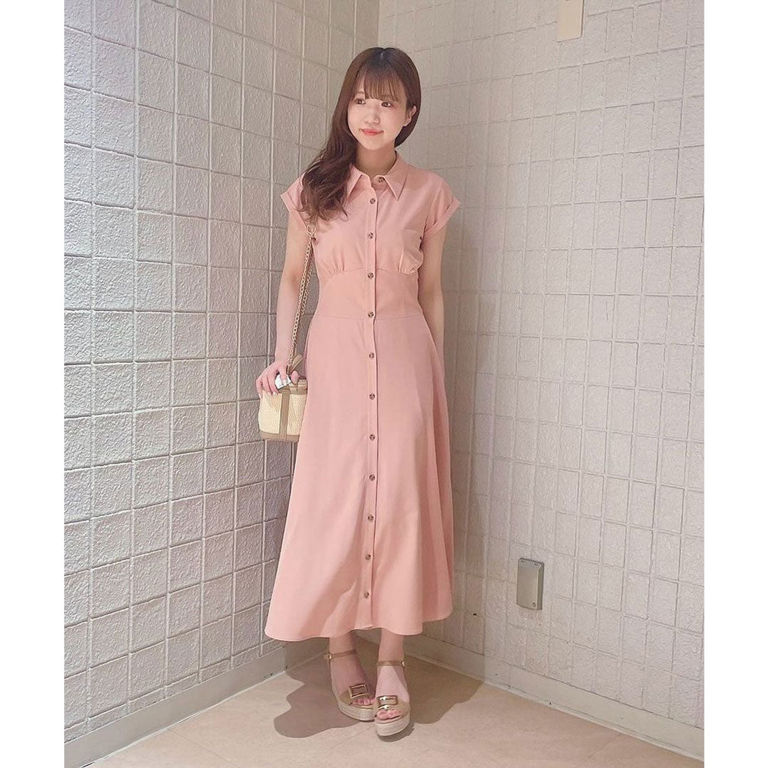 ノエラ Noela ワイドウエストワンピース