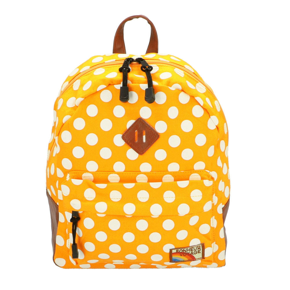 ノーブランド No Brand Turnover ターンオーバー k499 k501 k503 キッズデイパック,ドットイエロー