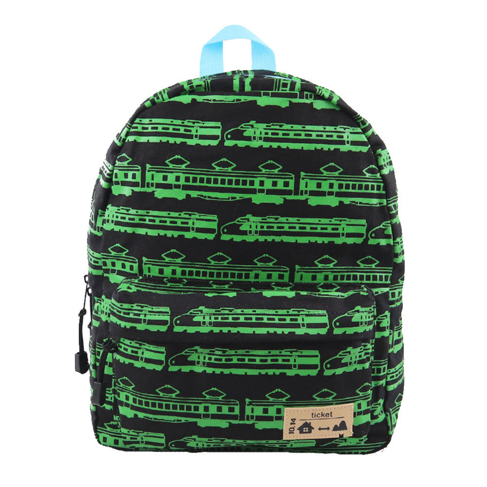 ノーブランド No Brand Turnover ターンオーバー キッズデイパック,k568.鉄道BK