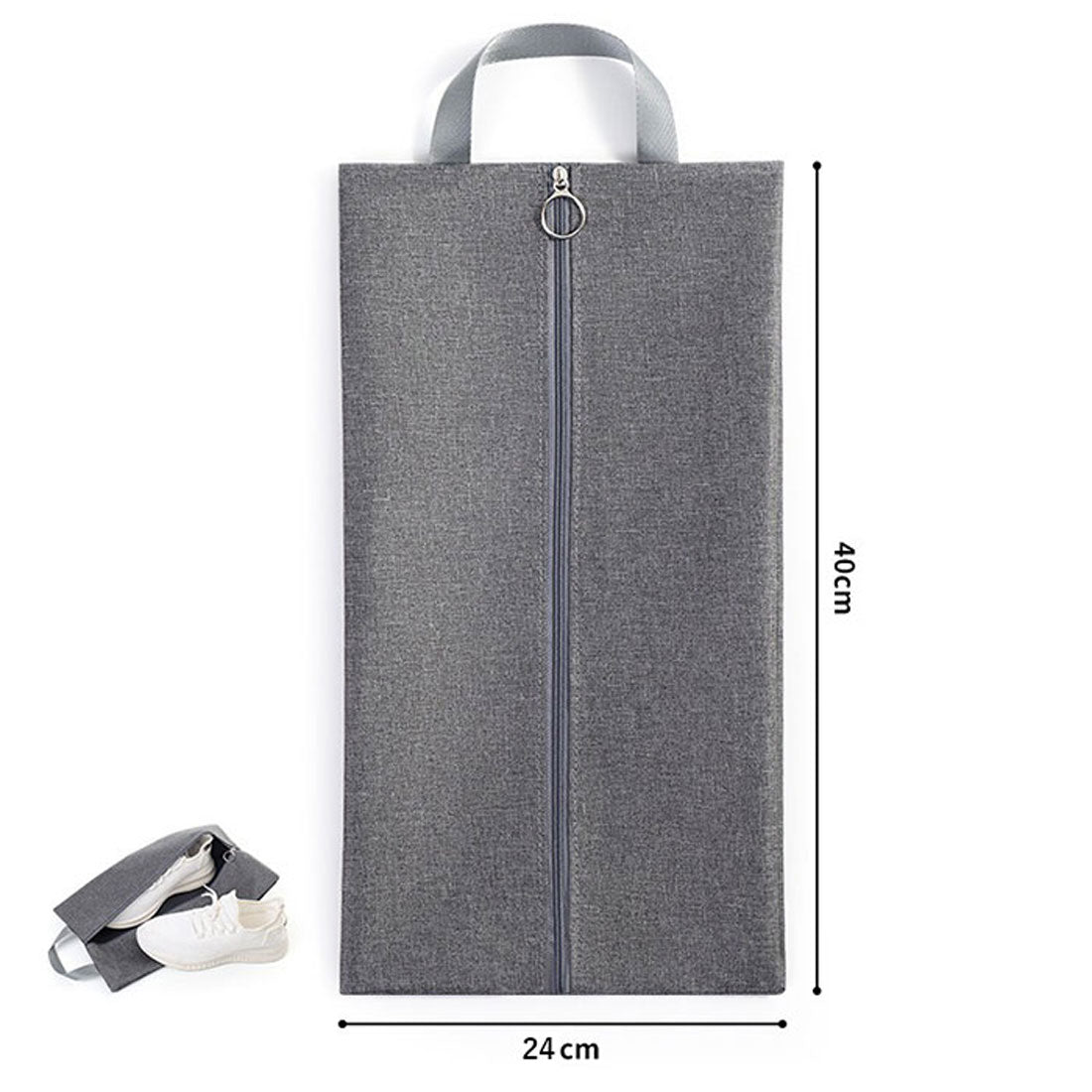 バックヤードファミリー BACKYARD FAMILY シューズケース 靴入れ袋 （グレー） グレー