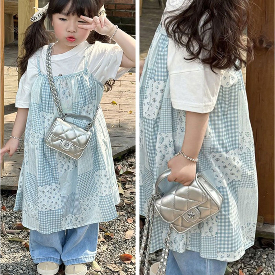 バックヤードファミリー BACKYARD FAMILY パーティーバッグ キッズ 女の子 フォーマルバッグ かわいい （ピンク） ピンク