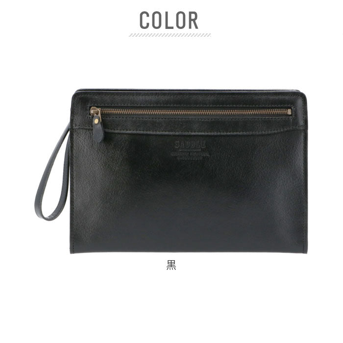 No Brand SADDLE Cowhide Leather Second Bag