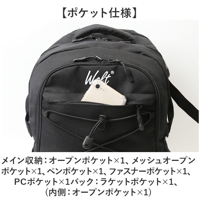 バックヤードファミリー BACKYARD FAMILY テニス バドミントン リュック pkw001 （ブルー） ブルー