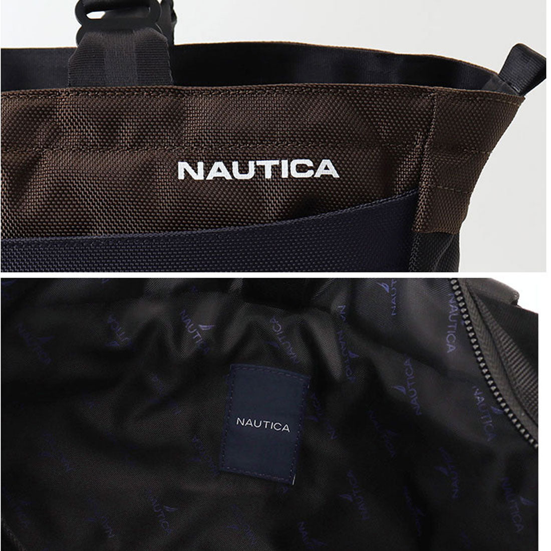 バックヤードファミリー BACKYARD FAMILY NAUTICA 2WAYバッグ （ブラック） ブラック