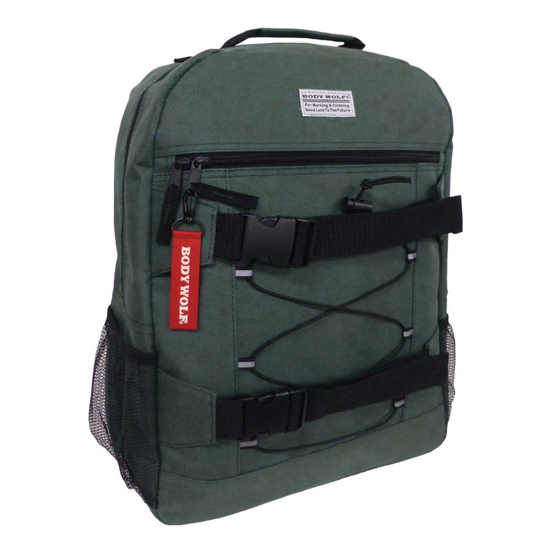 バックヤードファミリー BACKYARD FAMILY BODY WOLF ボディウルフ カジュアルバックパック （グリーングレー） グリーングレー