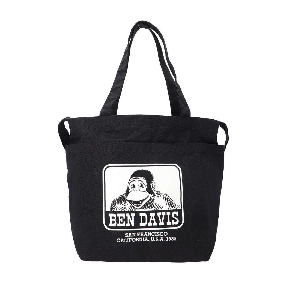 バックヤードファミリー BACKYARD FAMILY BEN DAVIS ベンデイビス POCKET2WAY TOTE （BLACK） BLACK