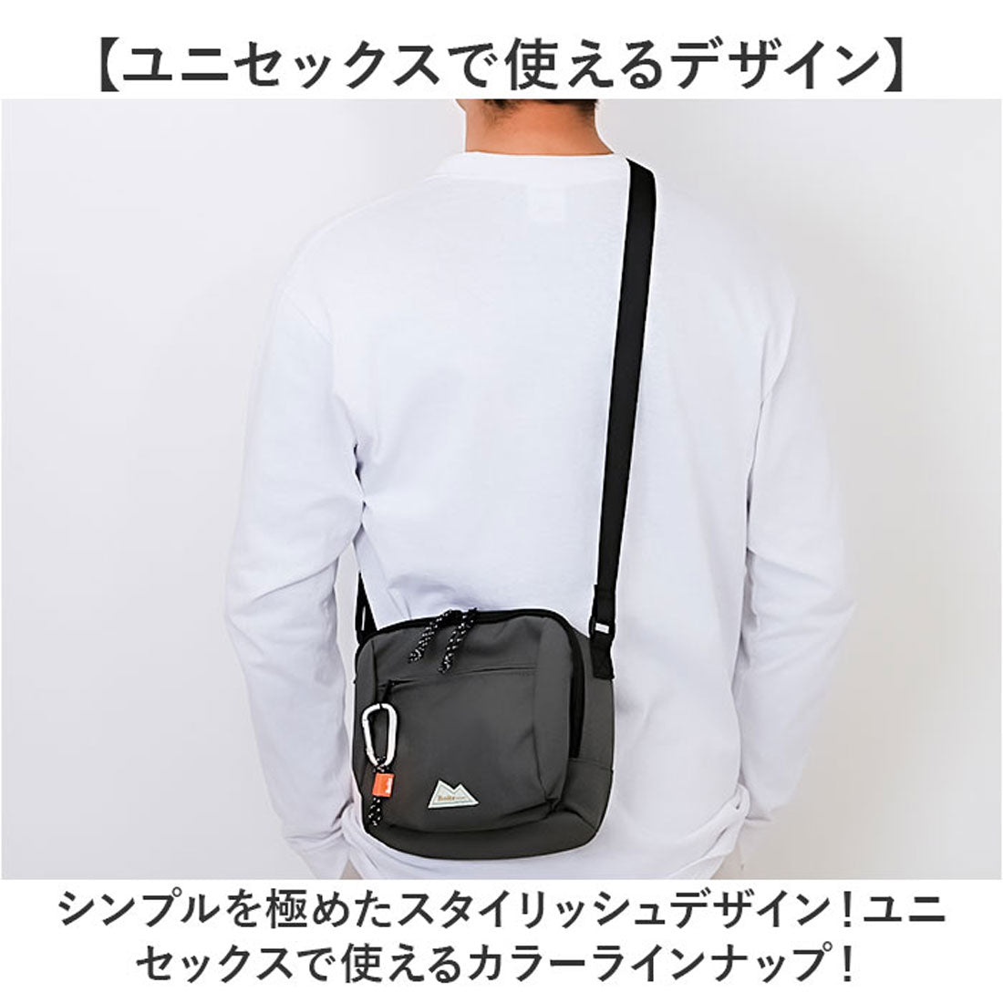 バックヤードファミリー BACKYARD FAMILY BOD仕切りミニショルダー （BK） BK