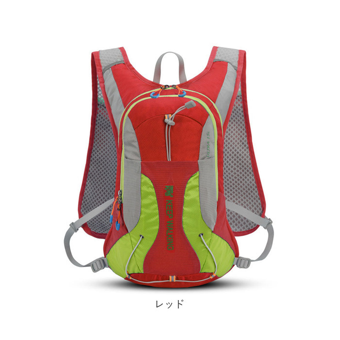 バックヤードファミリー BACKYARD FAMILY ランニングリュック 超軽量 15L lyrb10205 （レッド） レッド