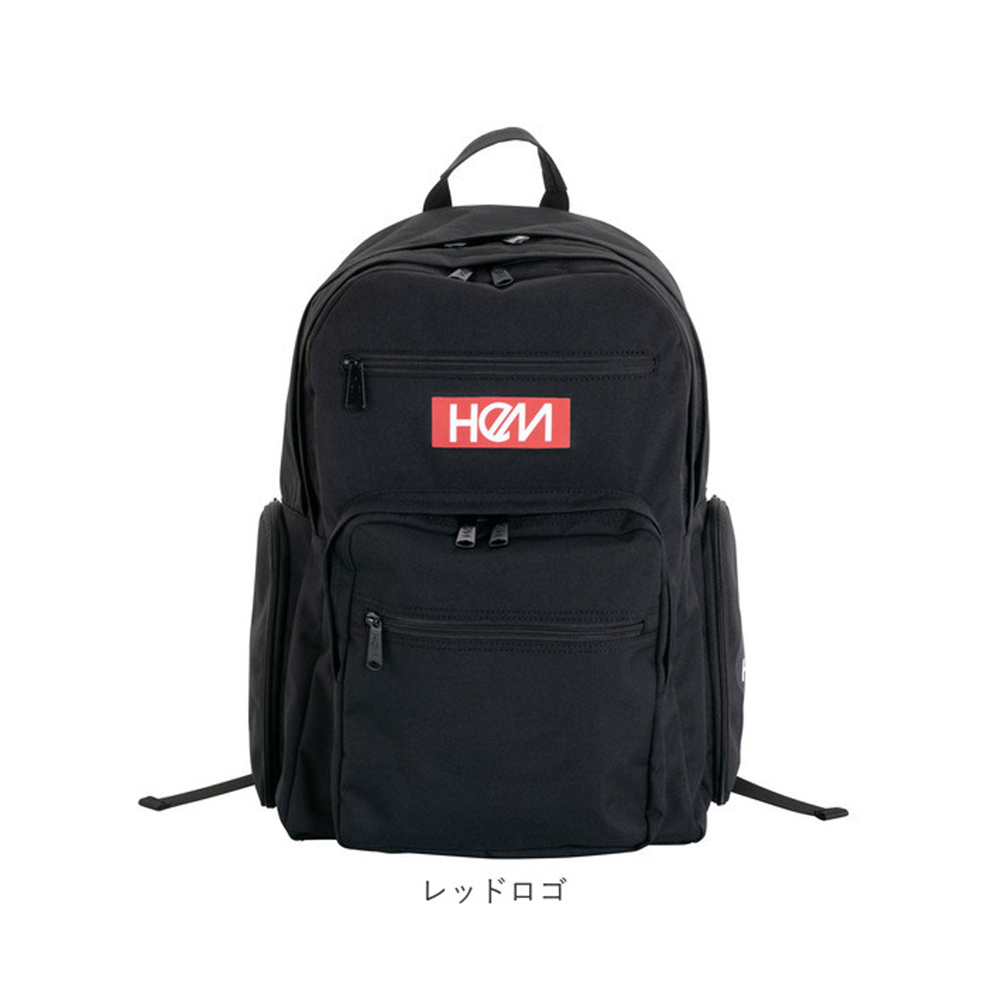 バックヤードファミリー BACKYARD FAMILY HeM ヘム ジア デイパック型リュック （レッドロゴ） レッドロゴ