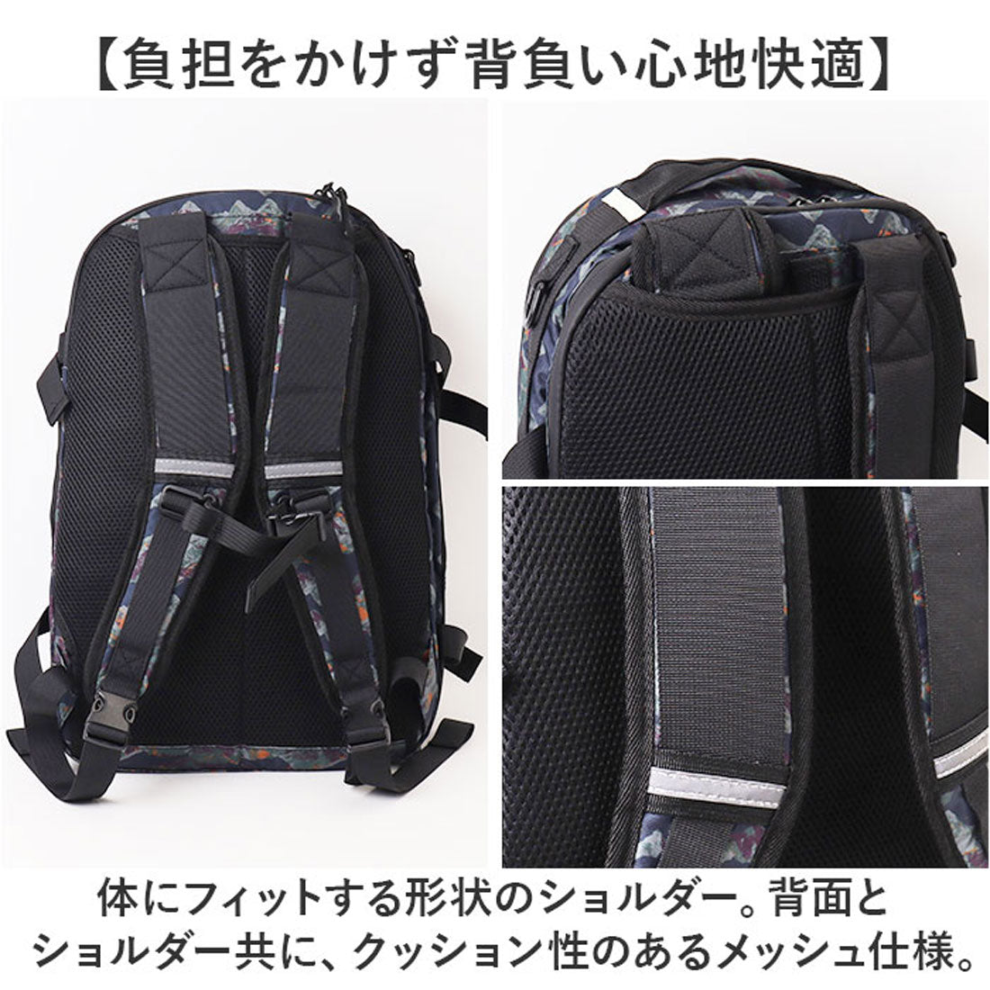バックヤードファミリー BACKYARD FAMILY KiU キウ 防災バッグパック k378 （399.サーモグラフィーBE） 399.サーモグラフィーBE