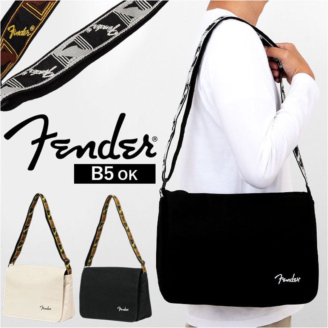 バックヤードファミリー BACKYARD FAMILY Fender ショルダーバッグ （GRAY） GRAY