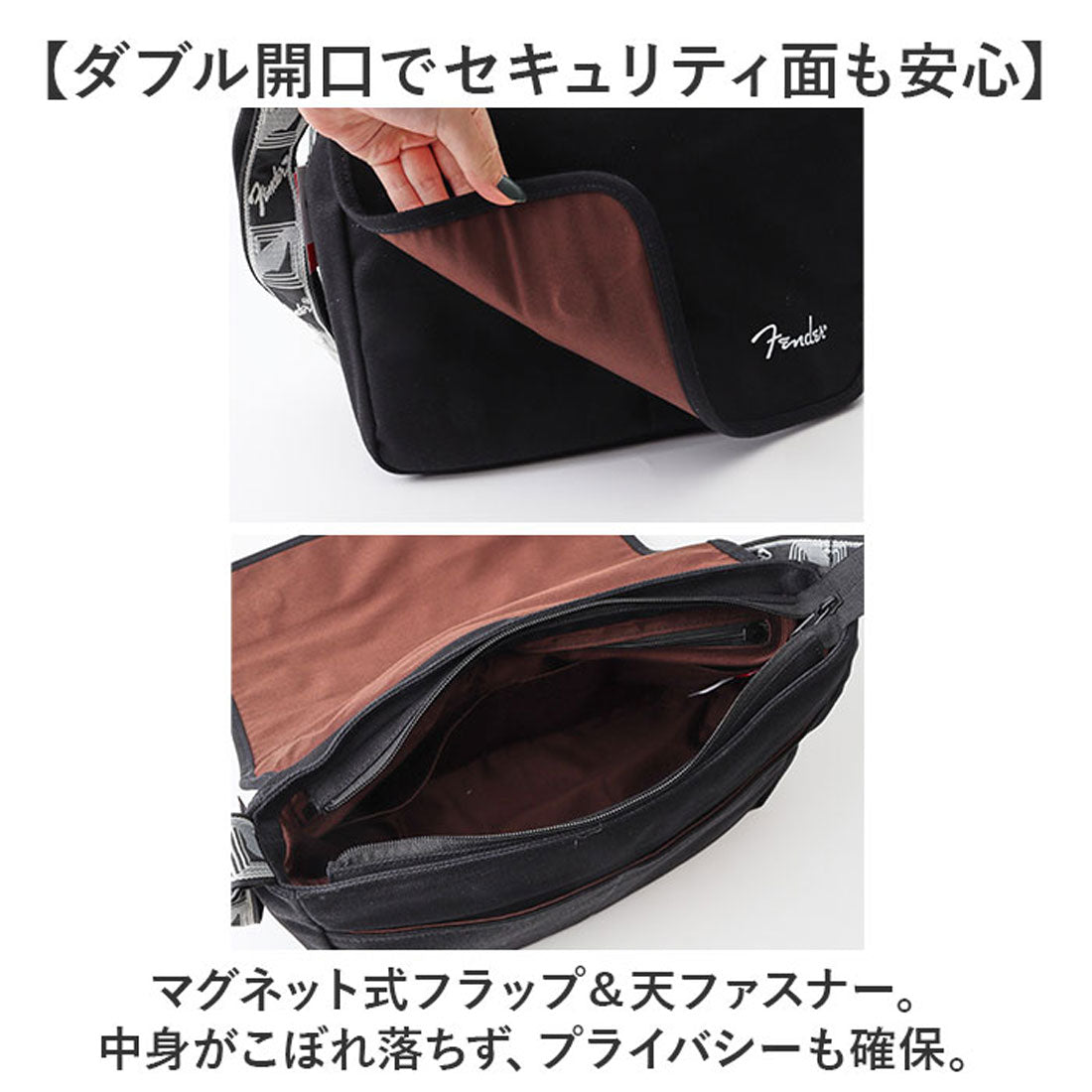 バックヤードファミリー BACKYARD FAMILY Fender ショルダーバッグ （GRAY） GRAY