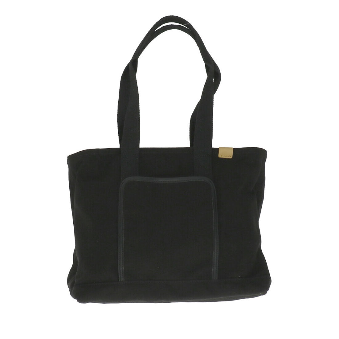 バックヤードファミリー BACKYARD FAMILY DOT&STRIPE フロントポケットトート （BLACK） BLACK