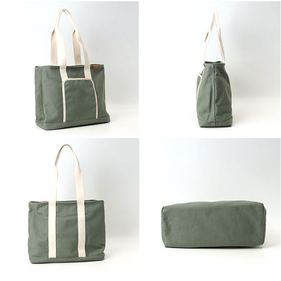 バックヤードファミリー BACKYARD FAMILY DOT&STRIPE フロントポケットトート （BLACK） BLACK