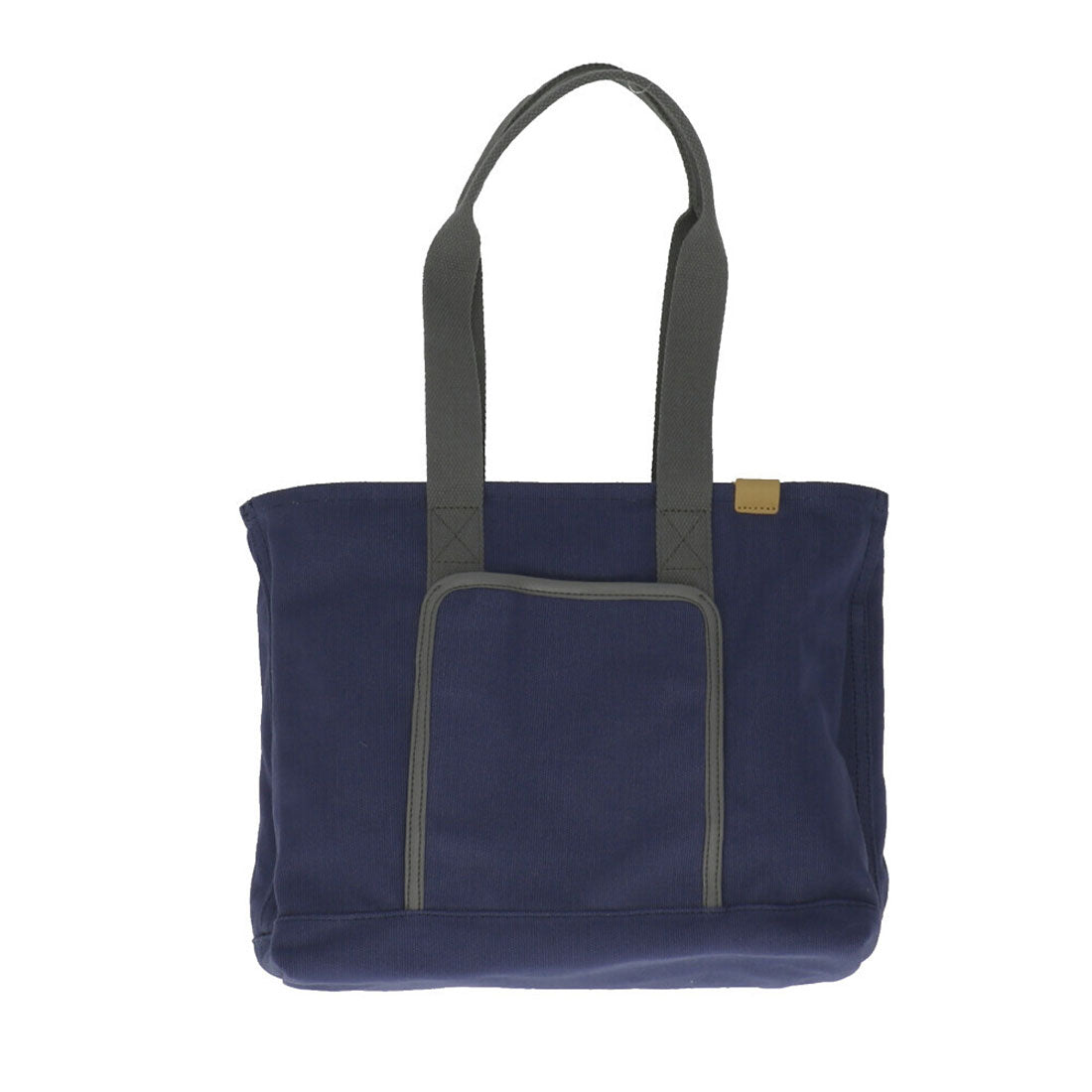 バックヤードファミリー BACKYARD FAMILY DOT&STRIPE フロントポケットトート （NAVY） NAVY