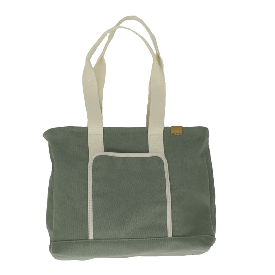 バックヤードファミリー BACKYARD FAMILY DOT&STRIPE フロントポケットトート （GREEN） GREEN