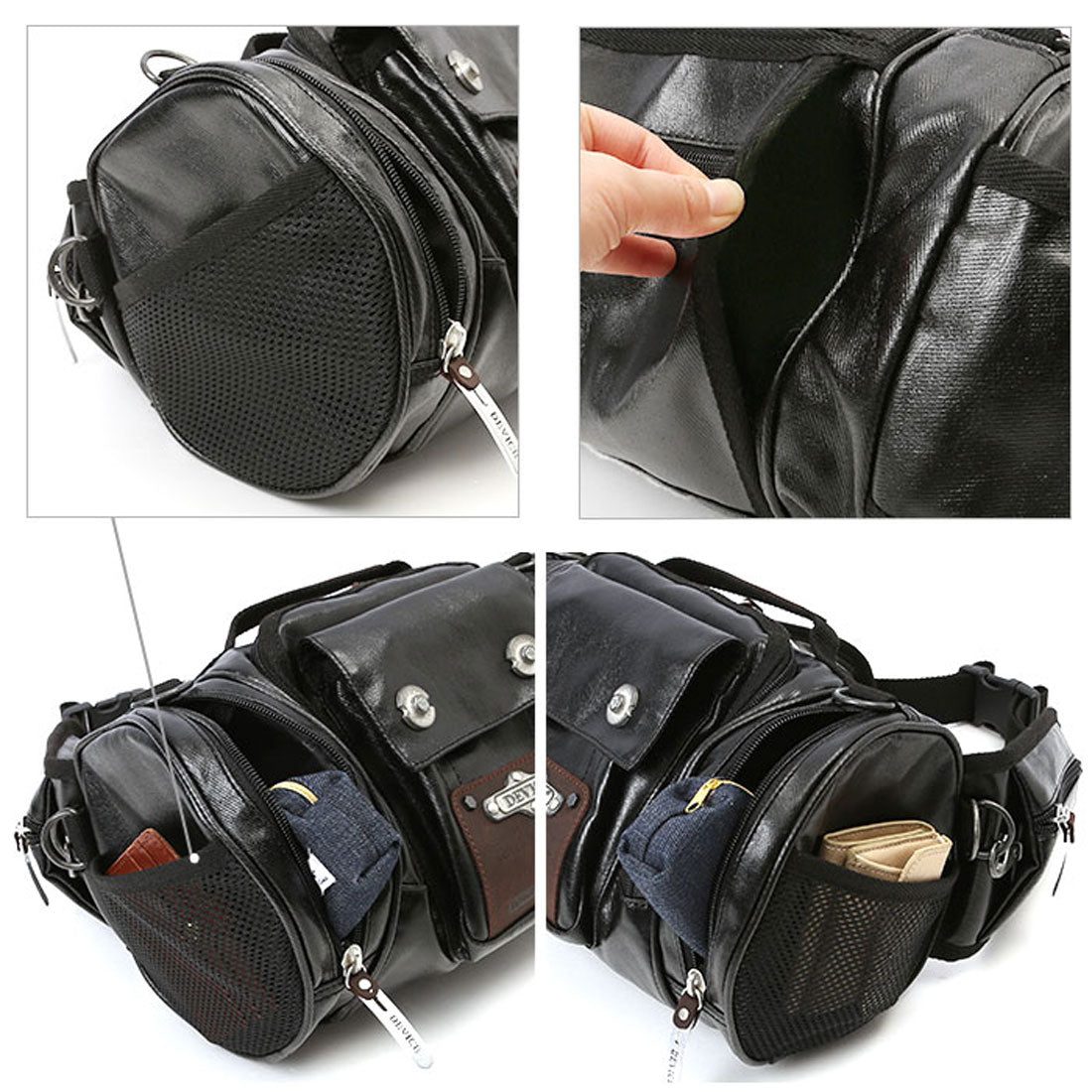 バックヤードファミリー BACKYARD FAMILY gear 4wayヒップバッグ ドラム型