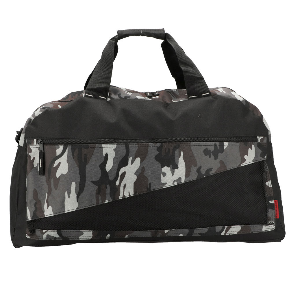 ノーブランド No Brand BODY WOLF ボディウルフ BW-16 ボストンバッグ 57L,グレー迷彩