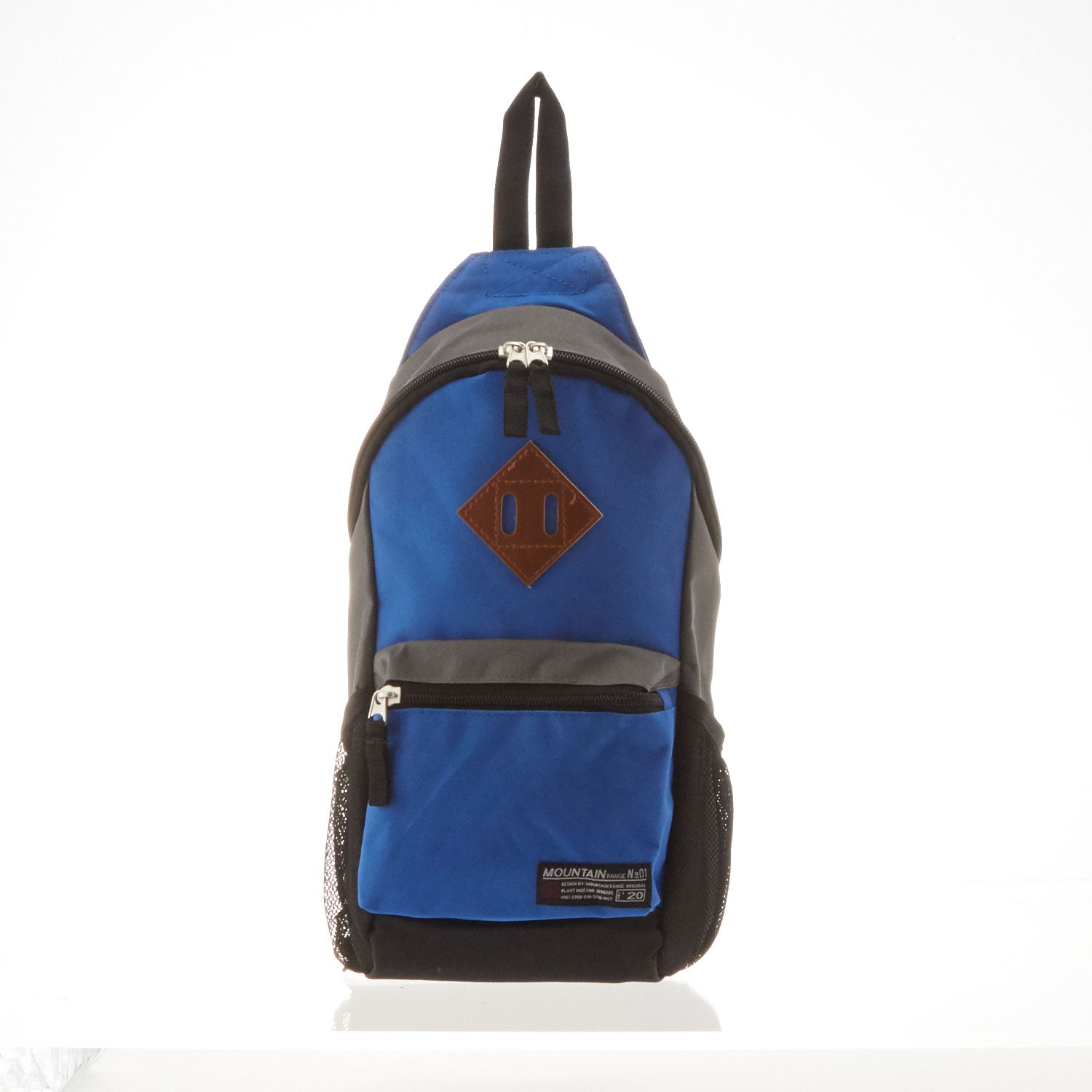 ノーブランド No Brand マウンテンレンジ MOUNTAIN RANGE #BOB02#BOB03 ボディバッグ ユニセックス,ブルー×グレー