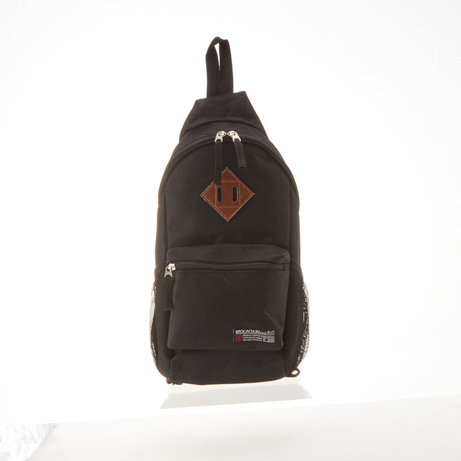 ノーブランド No Brand マウンテンレンジ MOUNTAIN RANGE #BOB02#BOB03 ボディバッグ ユニセックス,ブラック×ブラック