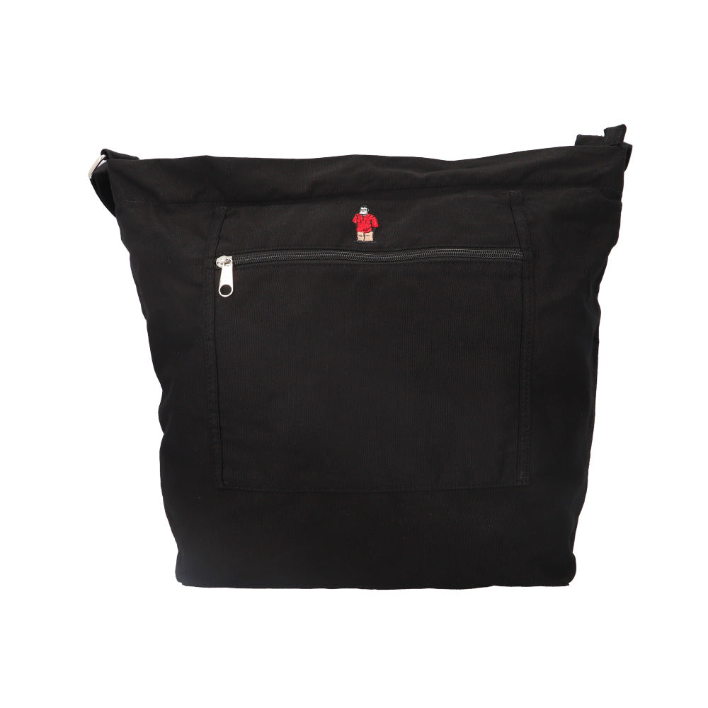 バックヤードファミリー BACKYARD FAMILY BEN DAVIS ベンデイビス CANVAS LARGE SHOULDER,47.BLACK