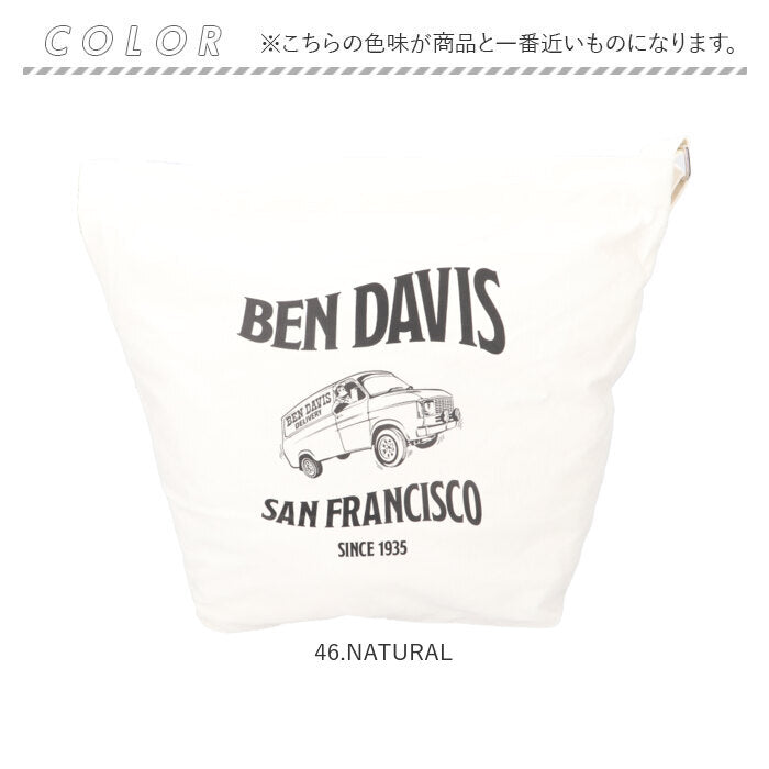 バックヤードファミリー BACKYARD FAMILY BEN DAVIS ベンデイビス CANVAS LARGE SHOULDER