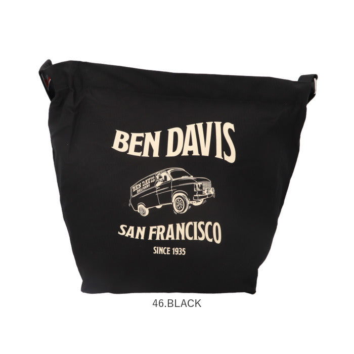 バックヤードファミリー BACKYARD FAMILY BEN DAVIS ベンデイビス CANVAS LARGE SHOULDER