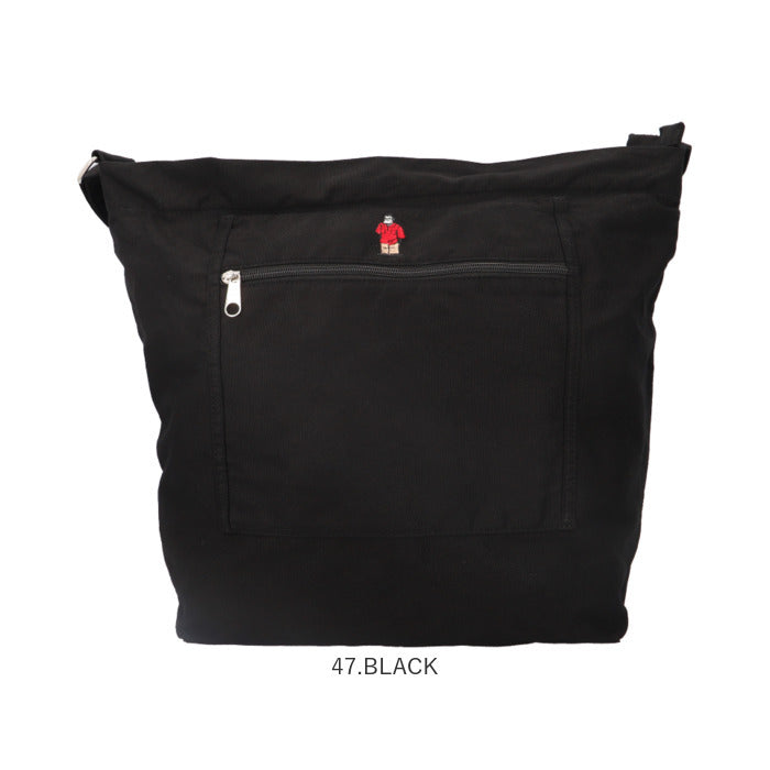 バックヤードファミリー BACKYARD FAMILY BEN DAVIS ベンデイビス CANVAS LARGE SHOULDER