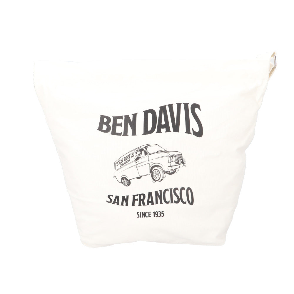 バックヤードファミリー BACKYARD FAMILY BEN DAVIS ベンデイビス CANVAS LARGE SHOULDER,46.NATURAL