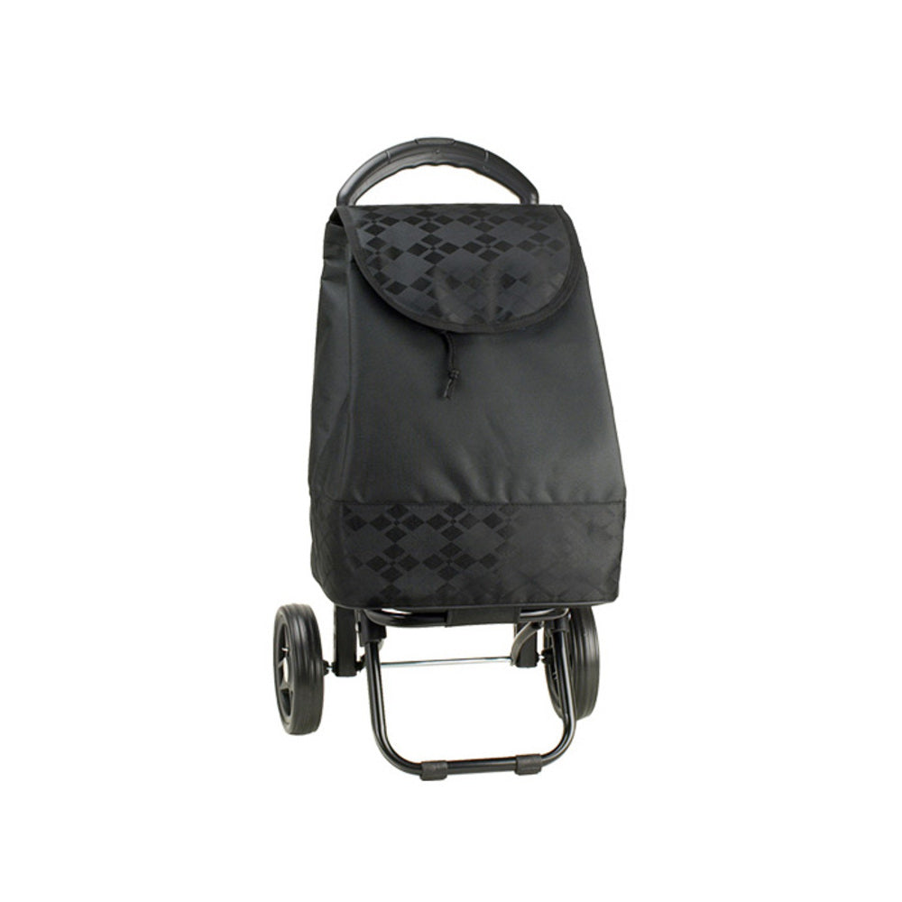 ノーブランド No Brand VALENTINO VISCANI ヴァレンチノ ヴィスカーニ 保冷ショピングカート （黒x黒） 黒x黒