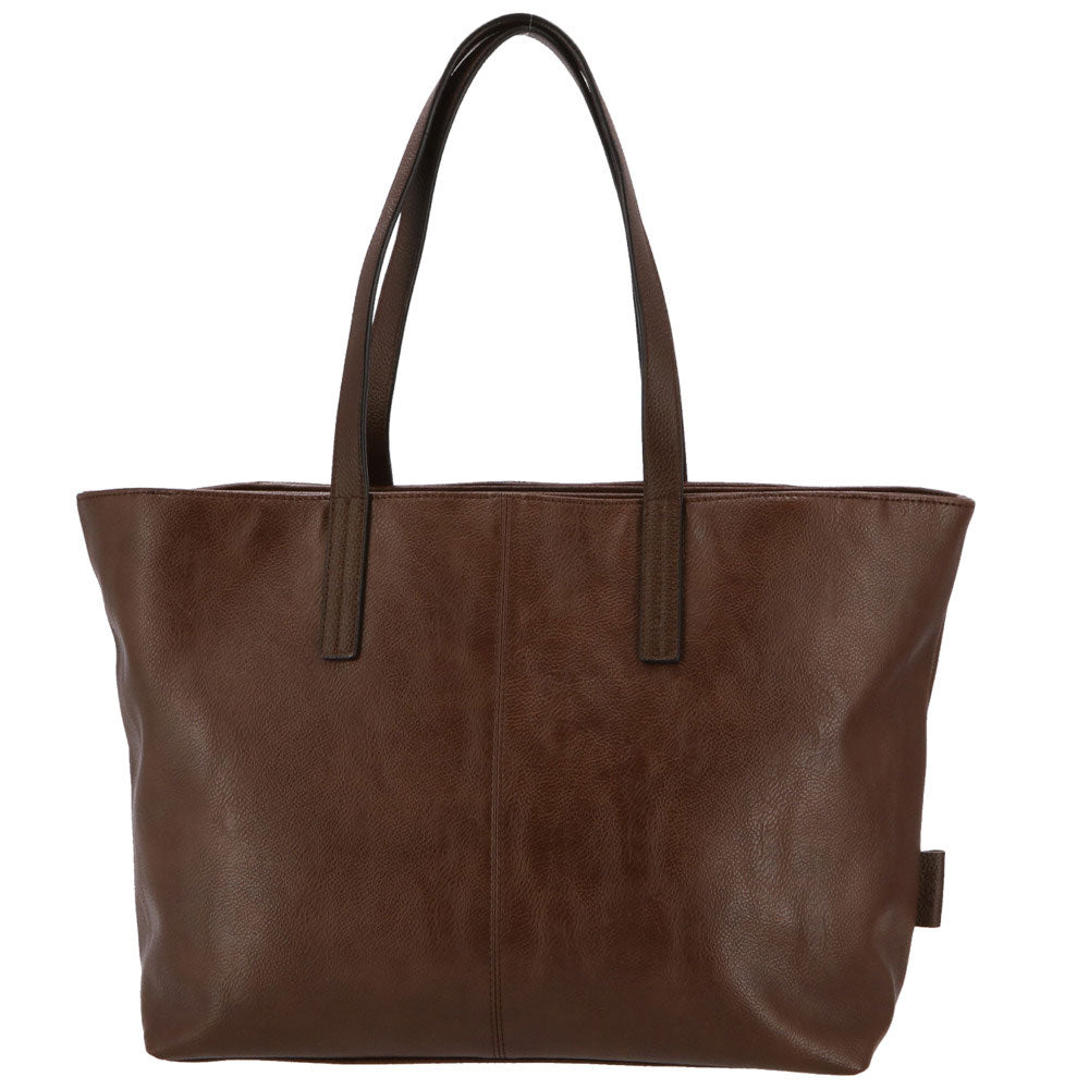 ノーブランド No Brand Un coeur アンクール COLORS トートバッグ 311285,BROWN