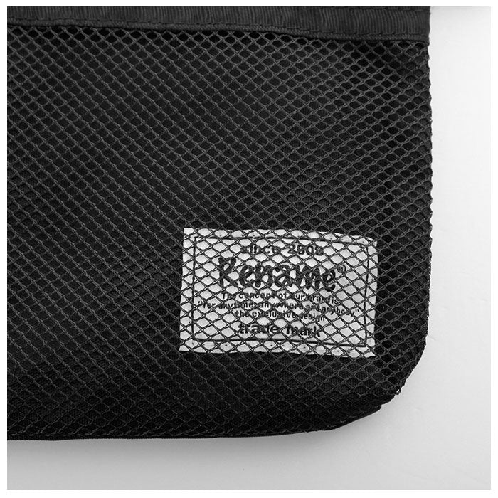 ノーブランド No Brand Rename メッシュポケット ナイロンサコッシュバッグ RSN71019 （ブラック） ブラック
