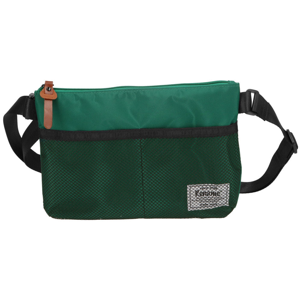 ノーブランド No Brand Rename メッシュポケット ナイロンサコッシュバッグ RSN71019 （グリーン） グリーン