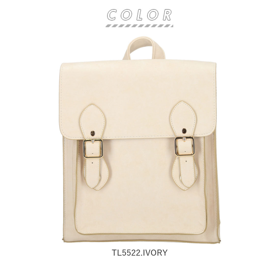 バックヤードファミリー BACKYARD FAMILY サッチェルバッグ 縦型 （TL5522.IVORY） TL5522.IVORY