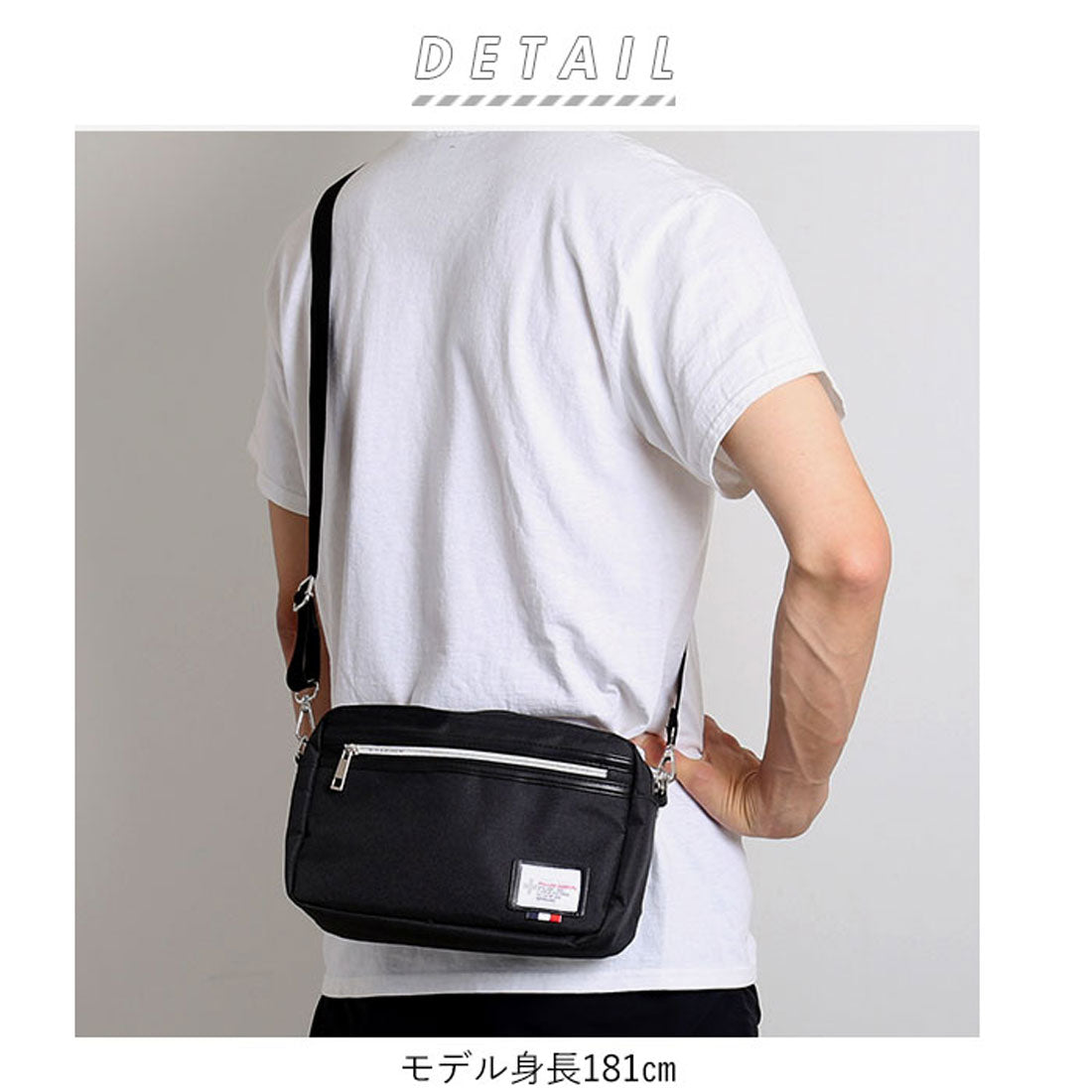 バックヤードファミリー BACKYARD FAMILY Pallas Design サコッシュショルダー マチあり