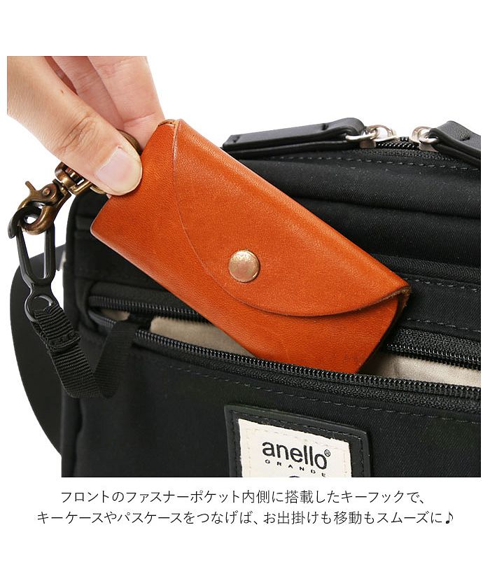 バックヤードファミリー BACKYARD FAMILY anelloGRANDE アネログランデ シナモン ミニショルダー GTM0333