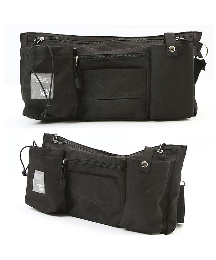 バックヤードファミリー BACKYARD FAMILY propellerheads OSAMPO BAG はっ水ポリボディバッグ （ネイビー） ネイビー