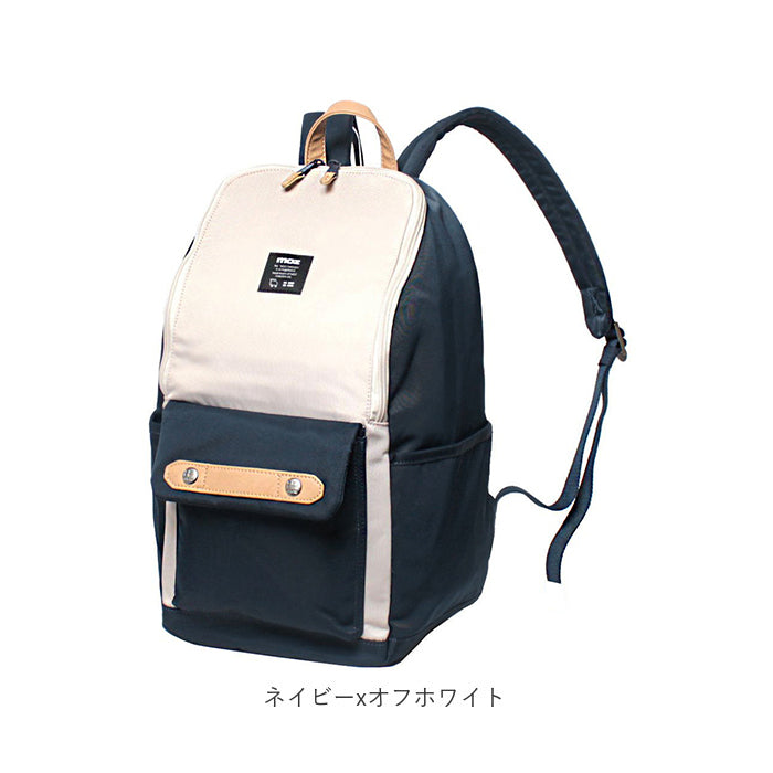 バックヤードファミリー BACKYARD FAMILY moz モズ ZZCIー03L デイパック （ネイビーxオフホワイト） ネイビーxオフホワイト